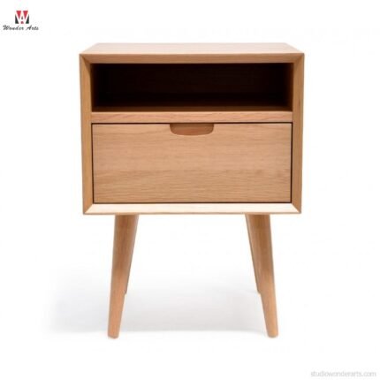 Saarinen Solid Wood Bedside - End Table