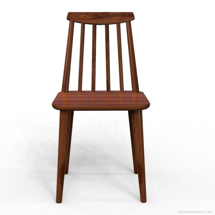 Klismos Solid Wood Dining Chair