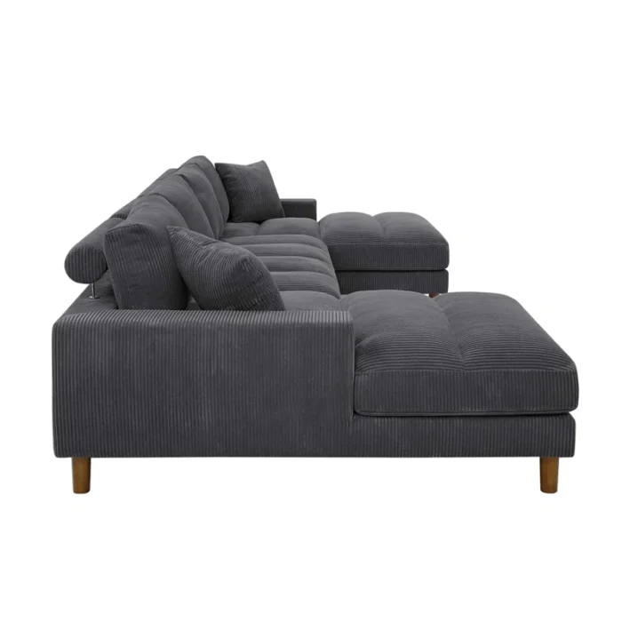 3 PieceUpholsteredSectional 16