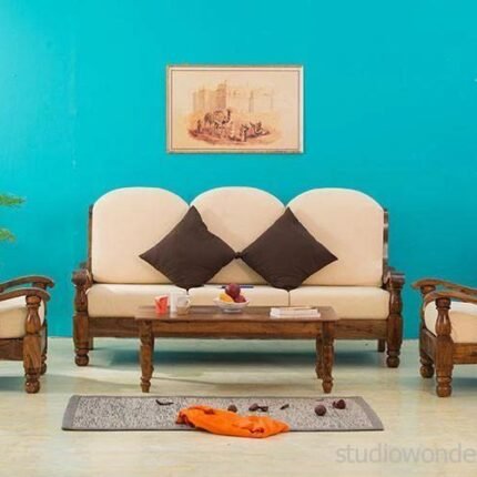 Grand Sheesham Solid Wood Sofa