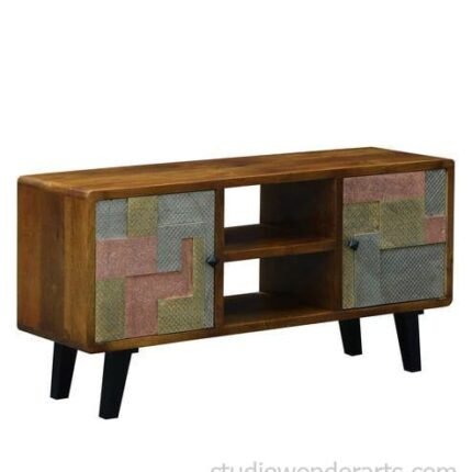 Edgar Solid Wood TV Console