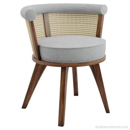 Solid Wood Rattan George Dining Chair