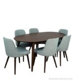 Haruka 6 Seater Solid Wood Dining table