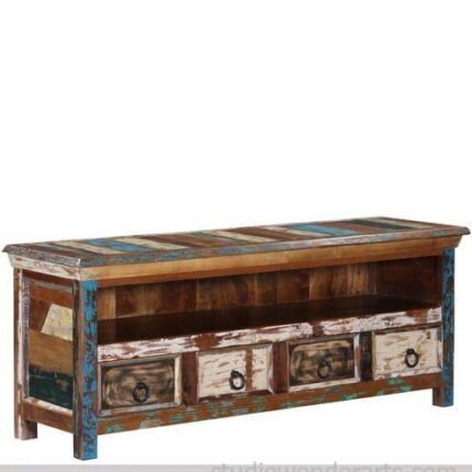 Reclaimed Wood TV Console