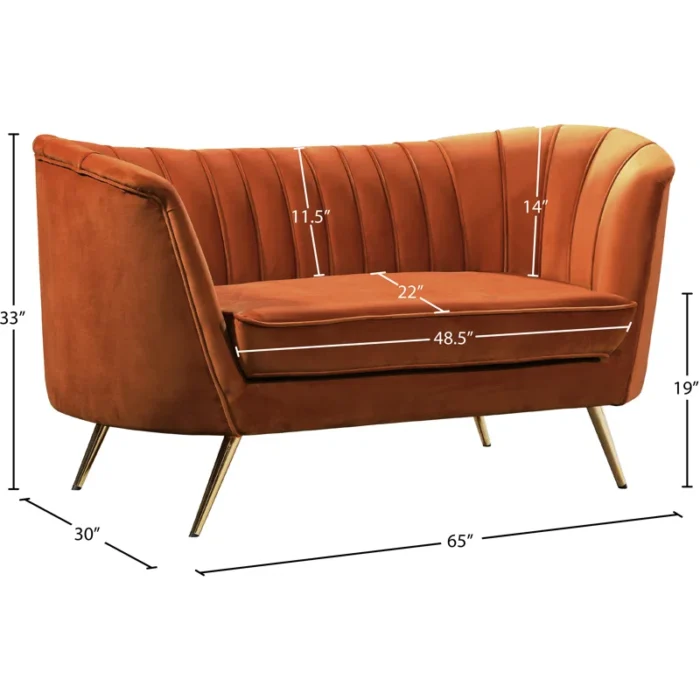 Tiberius65UpholsteredLoveseat 7