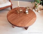 Mid Century Modern Round Coffee Table