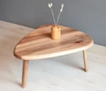 Mid Century Solid Wood Nesting Coffee Table