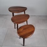 Wooden Set of 3 Nesting Table