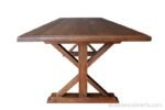 Farmhouse Solid Wood Dining Table