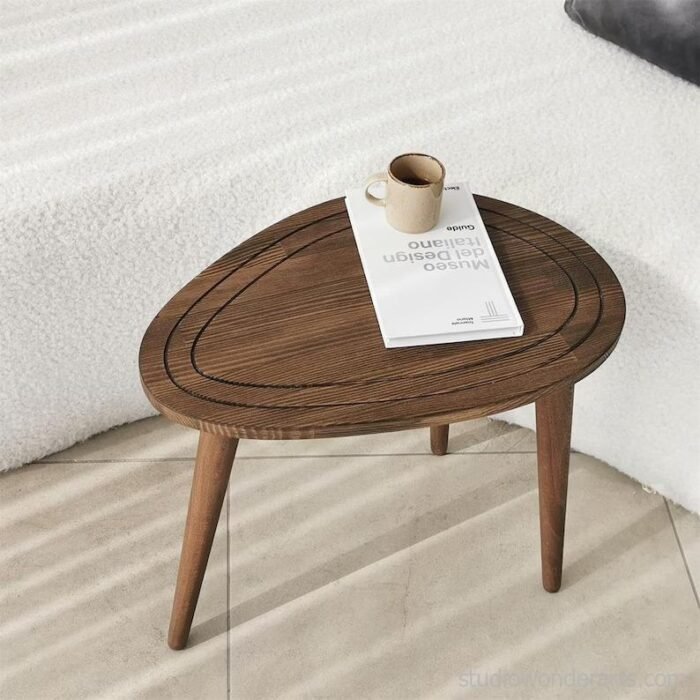 Ovel Center Table in Solid Wood