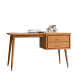 Tikamoon Kort Solid Wood Desk with Drawers