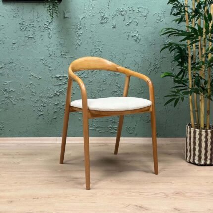 Natural Solid Wood Dining Chair