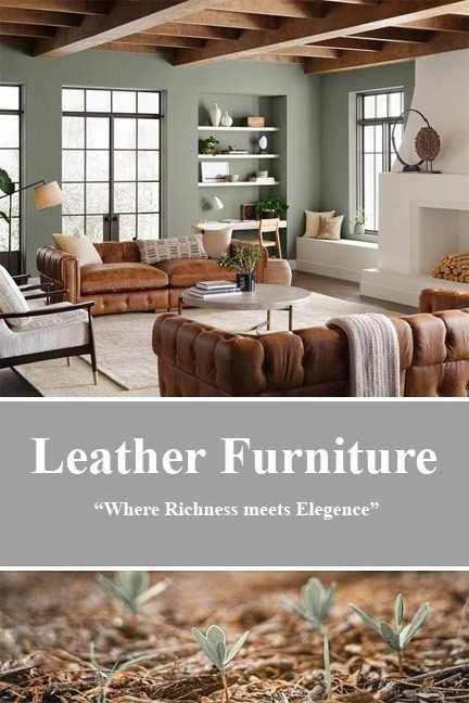 leather furniture