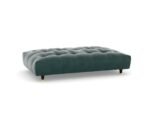 Baxton Leather Ottoman In Green