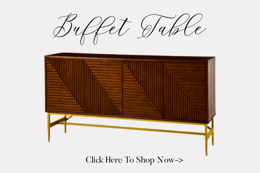 sideboard & buffet table