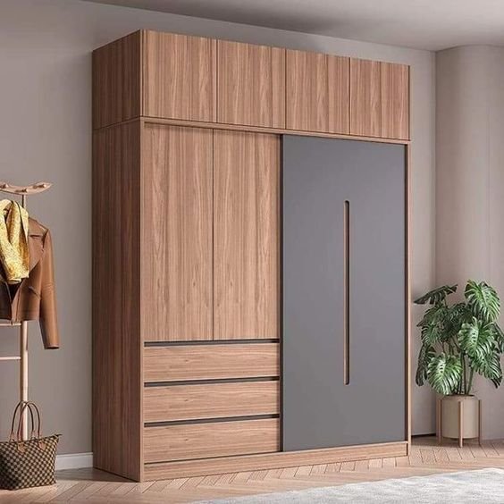 Wardrobe With Loft Storage - Have more space for storage for your belongings.